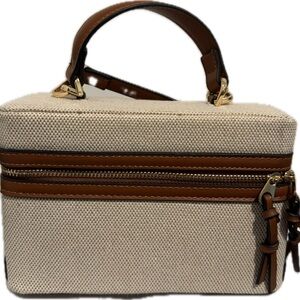 Stylish Tan and Brown Handbag